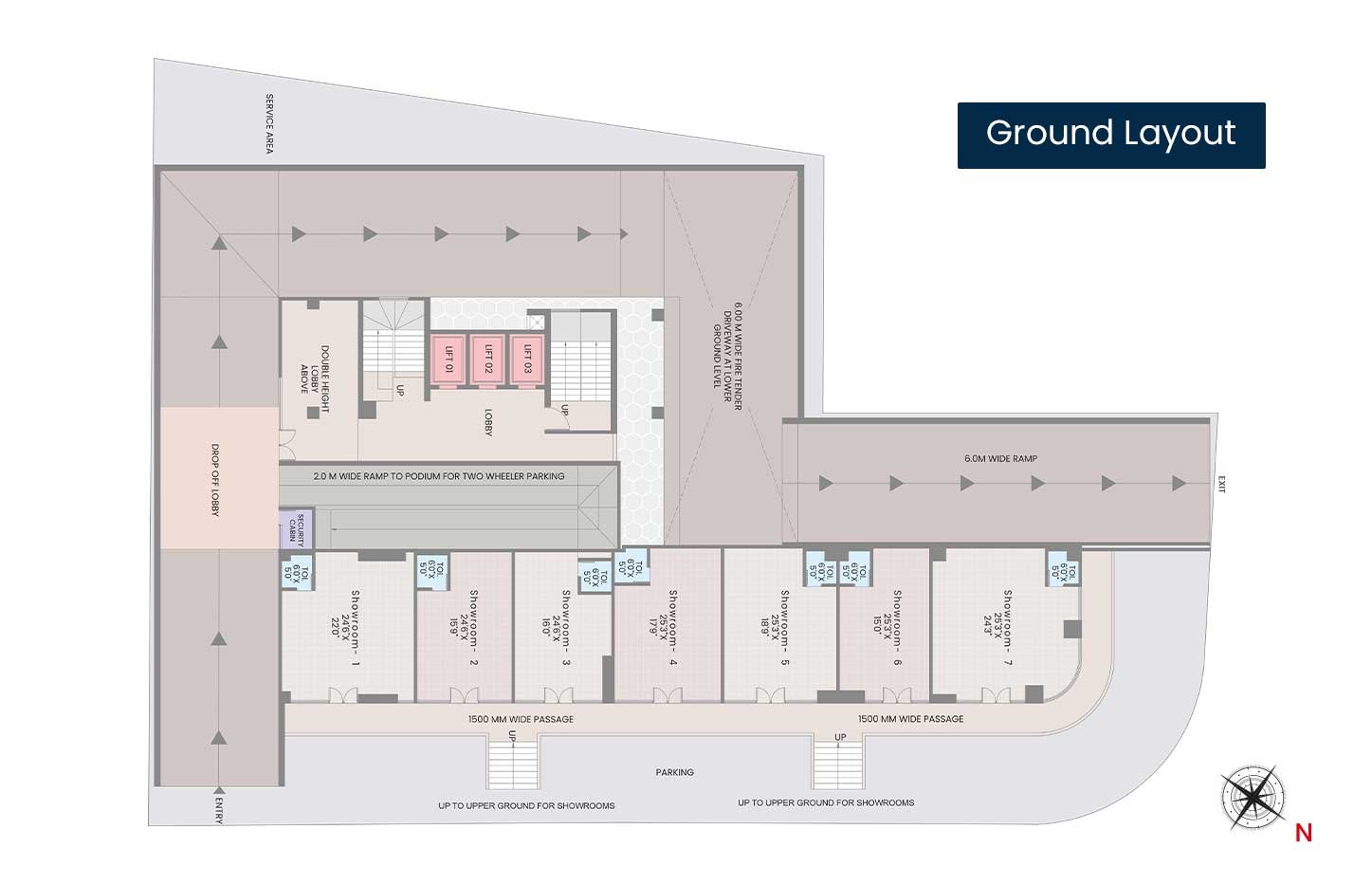 Ground Layout Plan