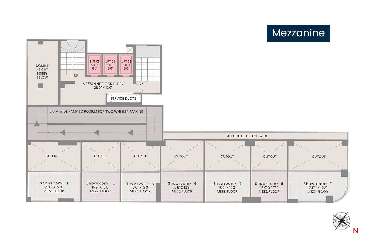 Mezzanine Floor Plan